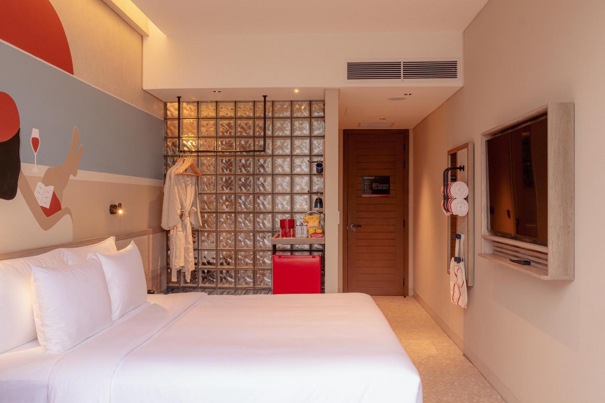 Kamer met Kingsize Bed en Balkon